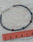 Hematite agate bracelet