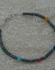 Hematite agate bracelet