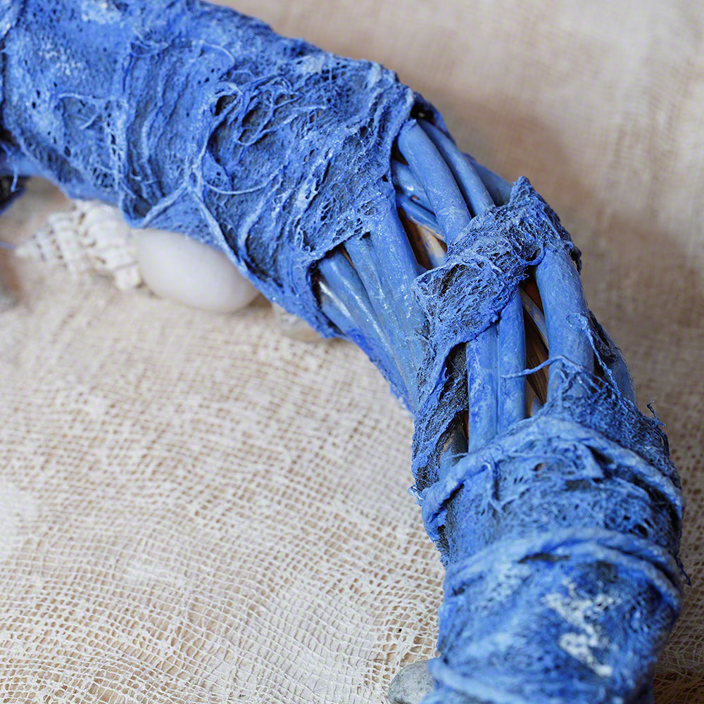 decorative seashell wreath