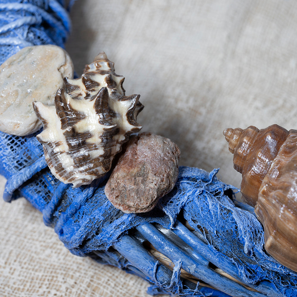 seashell decoration wreath