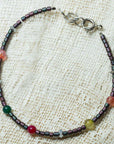 Hematite agate bracelet