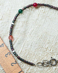 Hematite agate bracelet