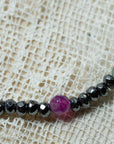 hematite agate beads bracelet