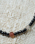 hematite agate beads bracelet