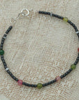 hematite agate beads bracelet