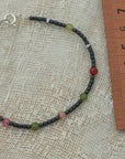 hematite agate beads bracelet