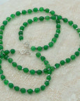 green agate hematite bracelet pendant