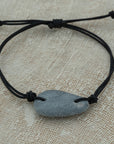 Unisex bracelet with pebble
