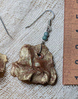 handmade clay earrings