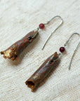handmade clay earrings