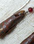 handmade clay earrings