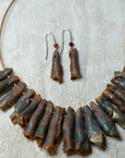 handmade clay earrings