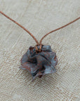 handmade clay pendant