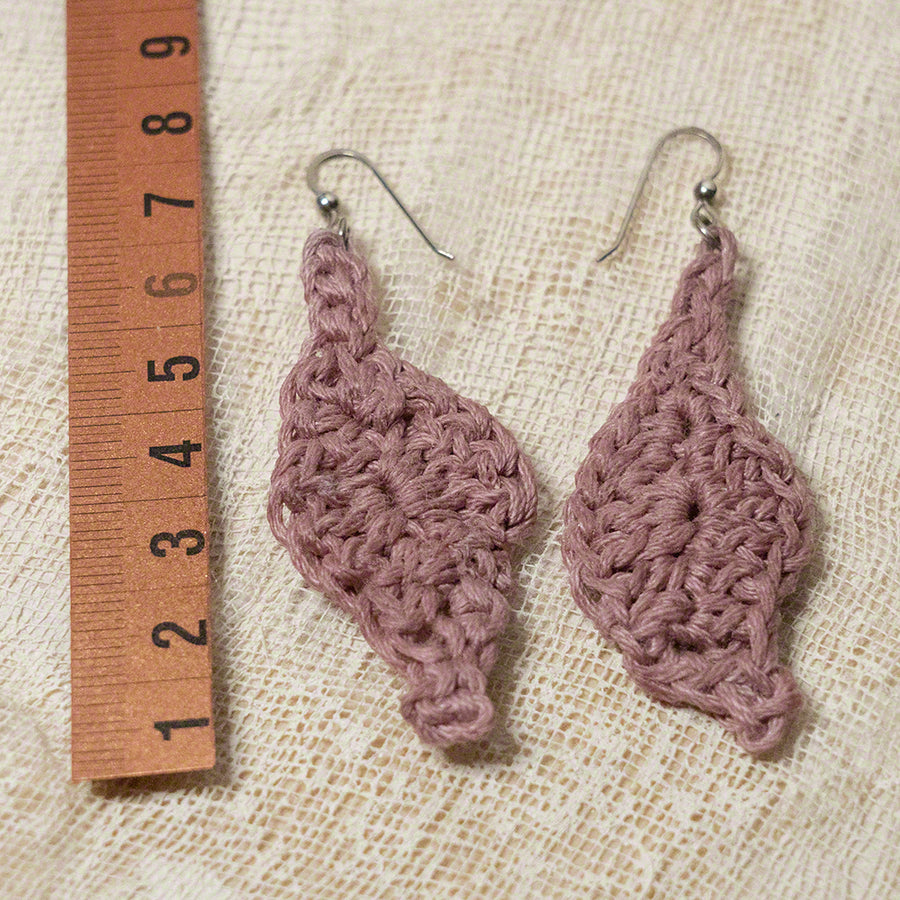 handmade crochet earrings