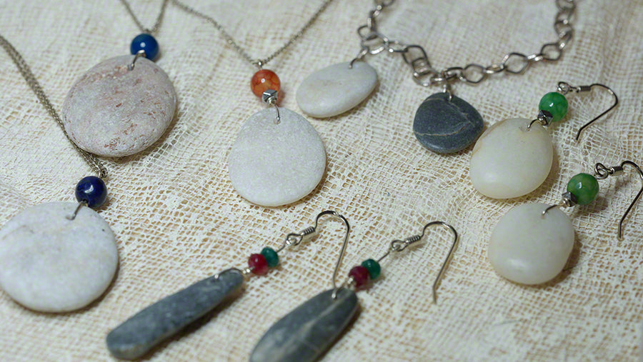sea pebble jewelry