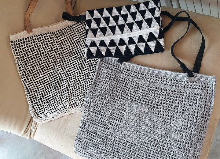 handmade crochet bags