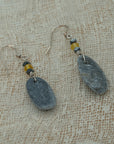 Sea pebble earrings