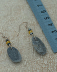 Sea pebble earrings