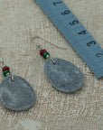 Sea pebble earrings
