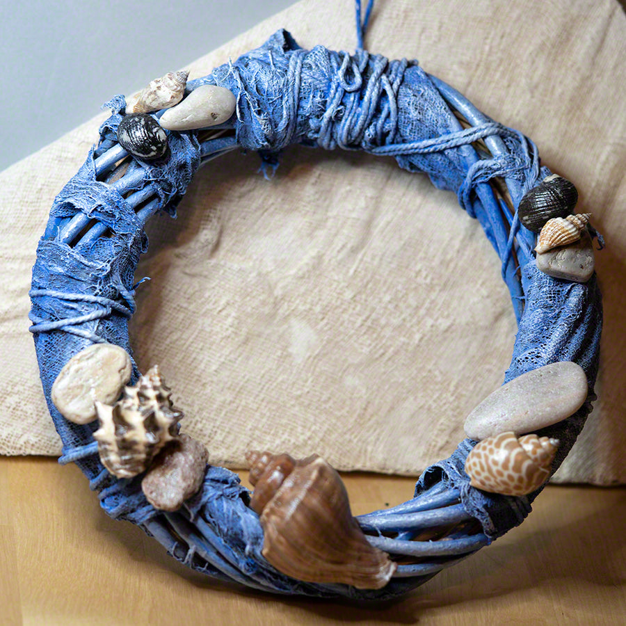 seashell decoration wreath
