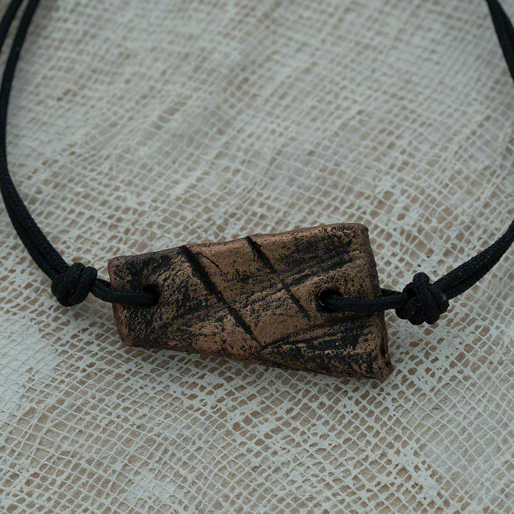 unisex bracelet with clay