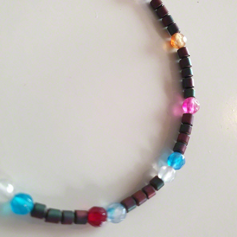 Hematite agate bracelet