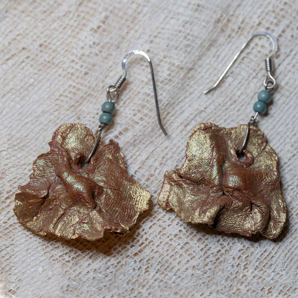 handmade clay earrings