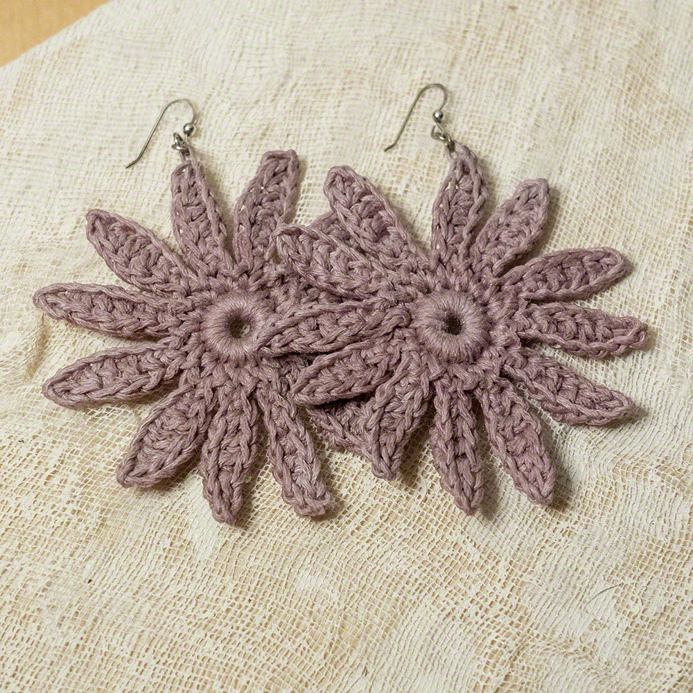 handmade crochet earrings