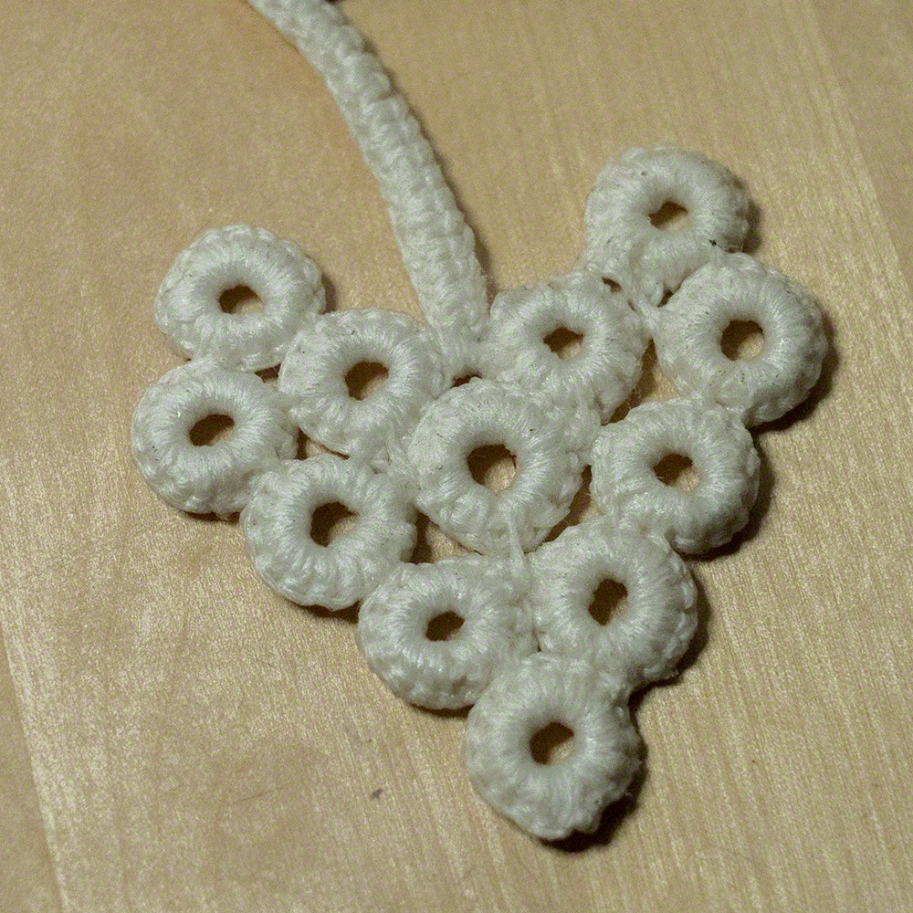 crochet pendant grape