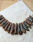 handmade clay necklace