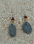 sea pebble earrings
