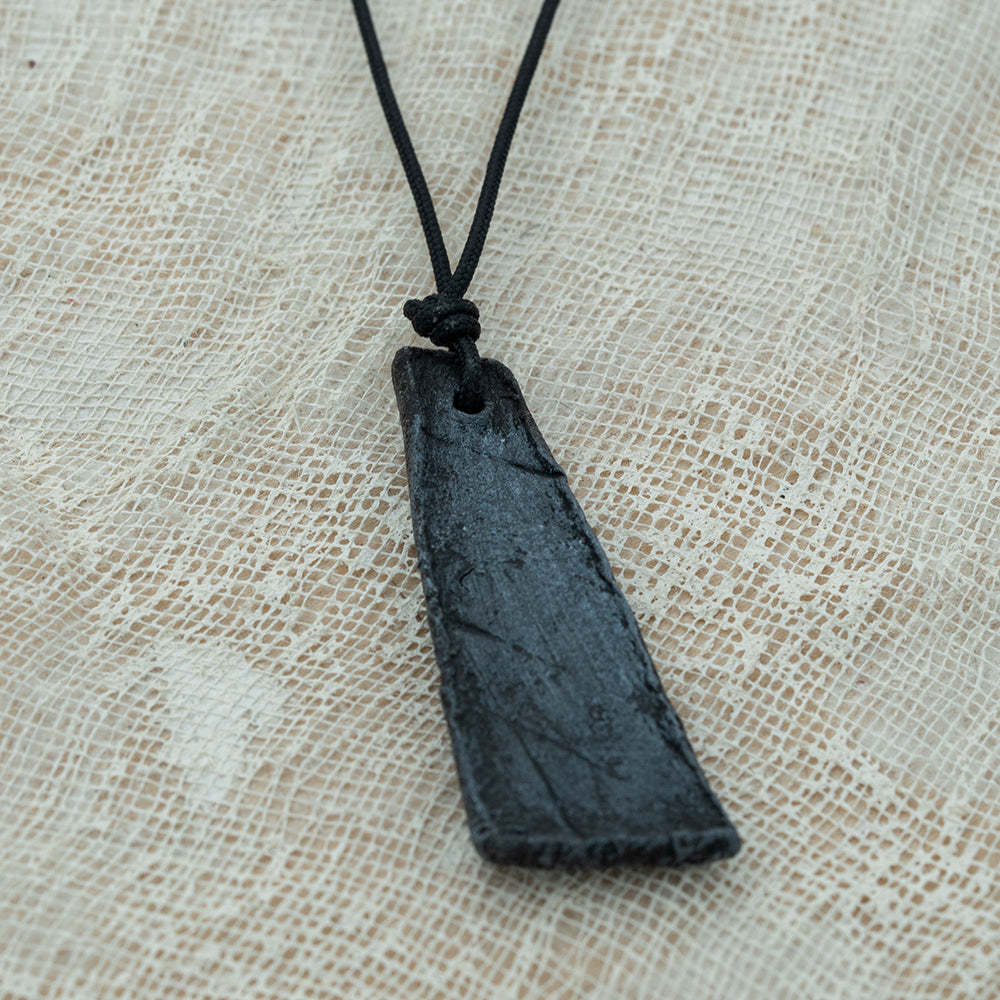 unisex clay pendant