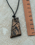 unisex clay pendant