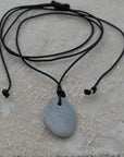 unisex sea pebble pendant