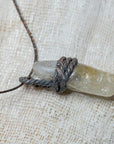 Τranslucent agate pendant