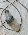 Τranslucent agate pendant