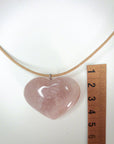 natural stone heart pendant
